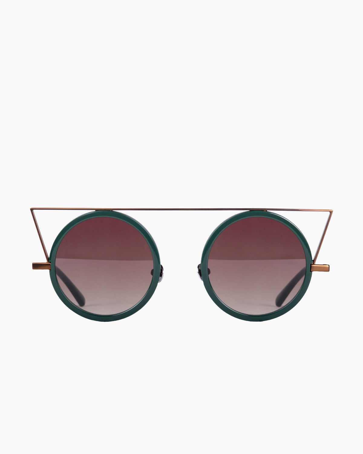 Gamine - QuadrilateroS - Copper/DarkGreen | Bar à lunettes:  Marie-Sophie Dion