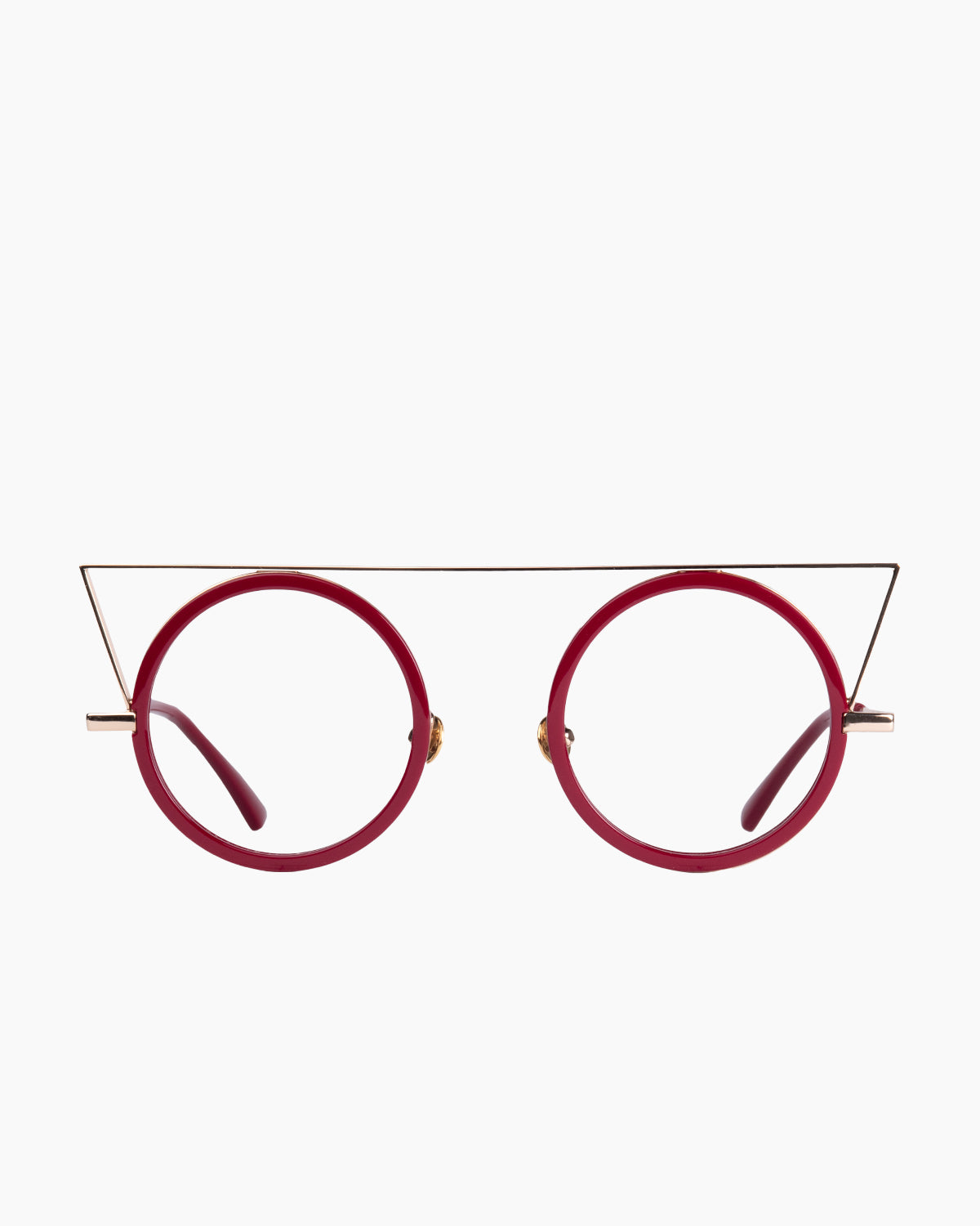 Gamine - Quadrilatero - Gold/Bordeaux | glasses bar